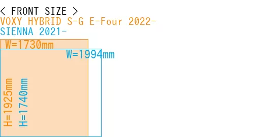 #VOXY HYBRID S-G E-Four 2022- + SIENNA 2021-
